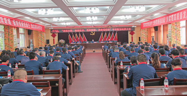 公司召開(kāi)“違規(guī)決策、違規(guī)投資、違規(guī)擔(dān)保、違規(guī)招投標(biāo)”專項(xiàng)整治動(dòng)員大會(huì)