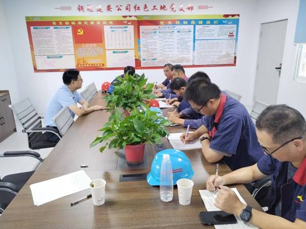 公司開展第三季度安全、環(huán)保、消防綜合檢查 